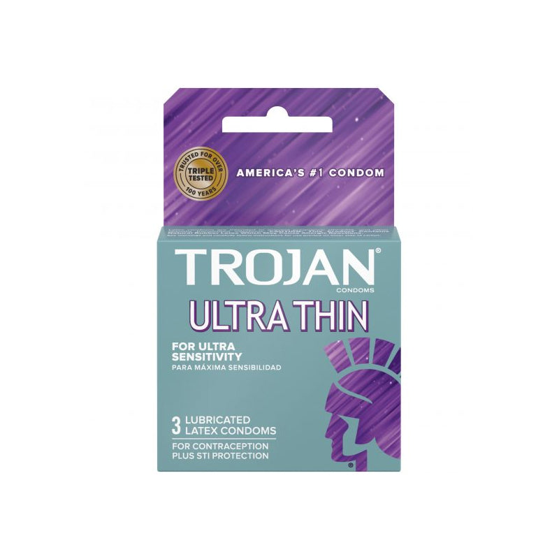 Trojan Ultra-Thin Lubricated Condoms - Ultra Sensitivity
