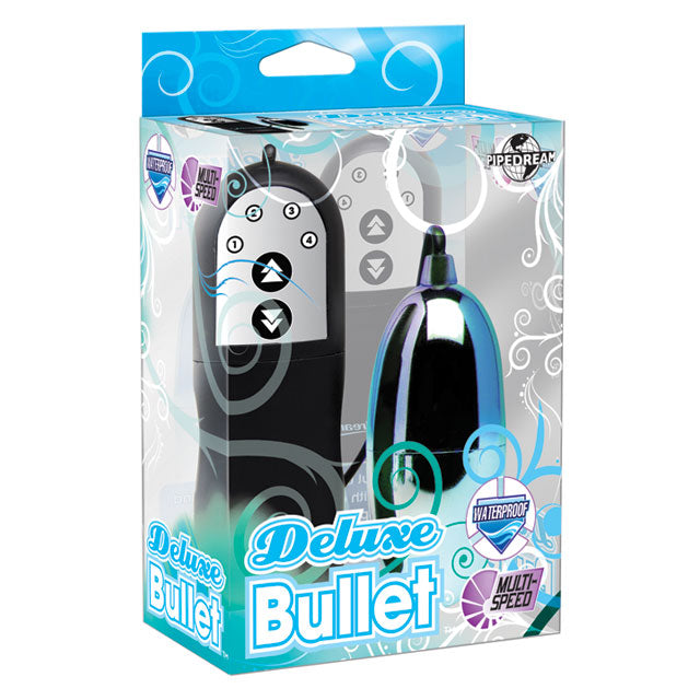 Pipedream Deluxe Bullet Vibrator - Remote-Controlled Multi-Speed
