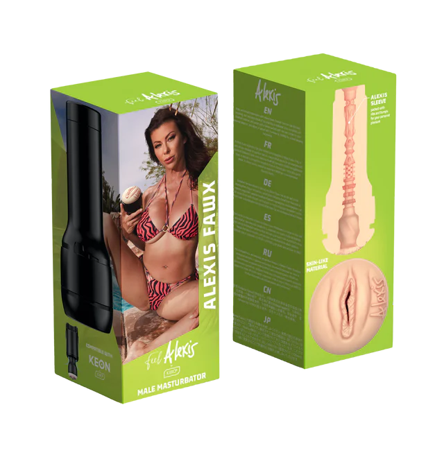 Kiiroo FeelAlexis Fawx Stroker - Realistic TPE Sleeve