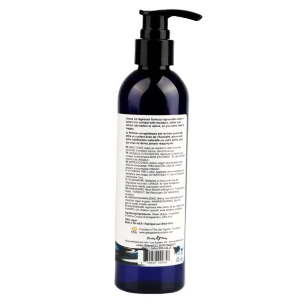 Earthly Body Waterslide Personal Moisturizer - Water-based Lube