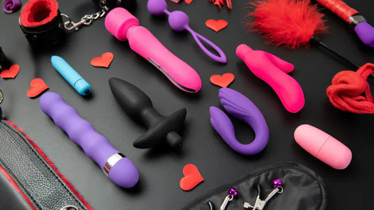 adult toys curate collection close up