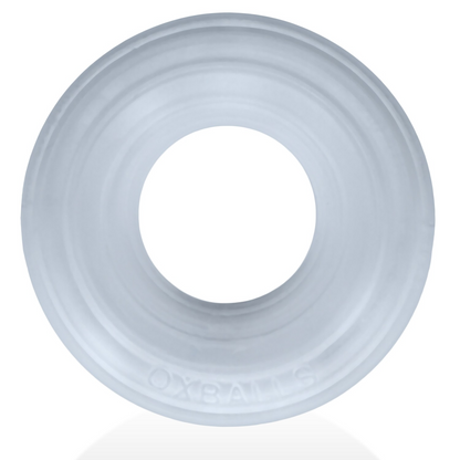 ROTO grooved gripper-ribbed cockring CLEAR STEAM