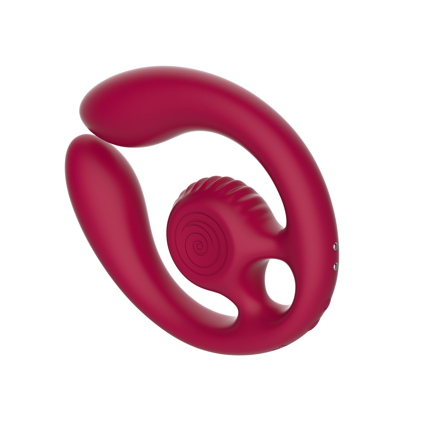 SVibe Snail GIZI Duo Couples Stimulator, burgundy