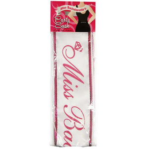 Little Genie Miss Bachelorette Sash - Red Sequin Party Sash