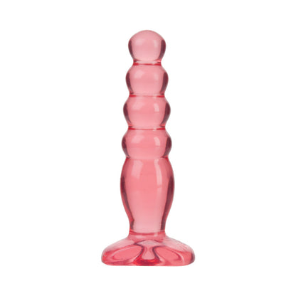 Doc Johnson Crystal Jellies Anal Delight 5in - Pink