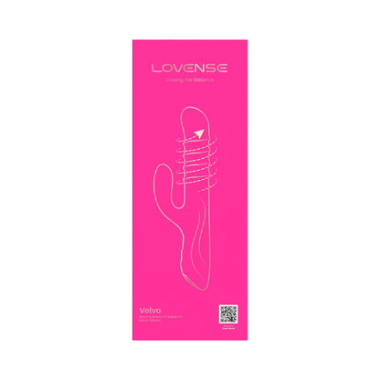 Lovense Velvo - Vibrador tipo Conejo NeoSpin para Punto G y Clítoris