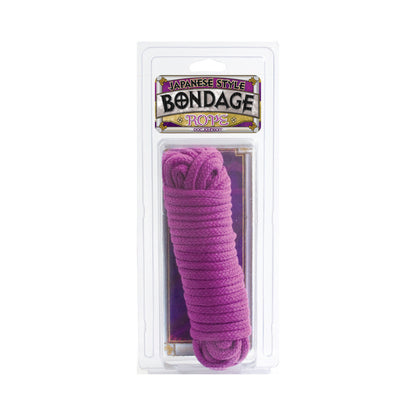 Doc Johnson Japanese-Style Cotton Bondage Rope - 2 colors