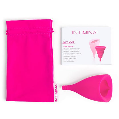 INTIMINA Lily Cup - Collapsible Menstrual Cup Size A & B