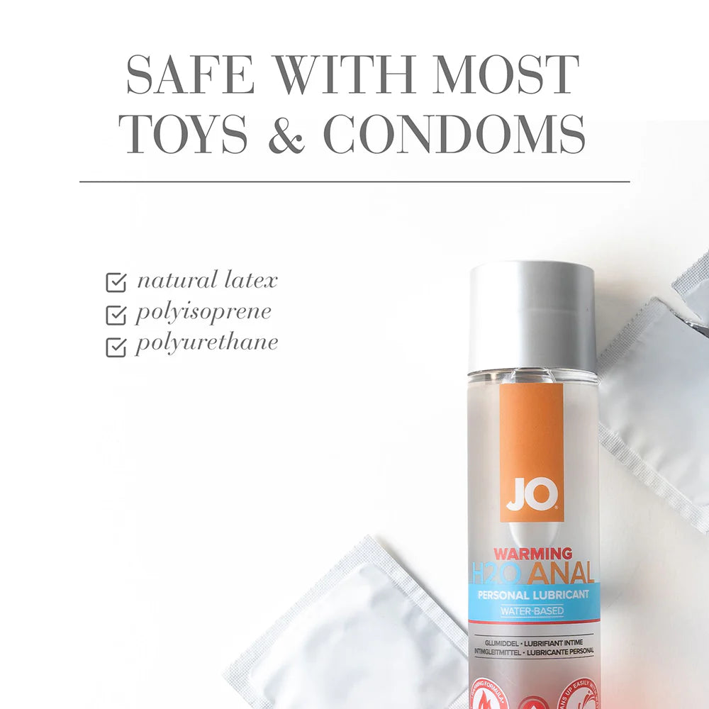  - JO Lubricants - JO H2O Anal - Warming - PlayLoveToys