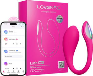 Lovense Lush Mini - Remote Control Wearable Vibrator with App Control