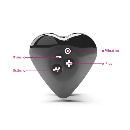 Mystim Heart's Desire eStim layonvibrator