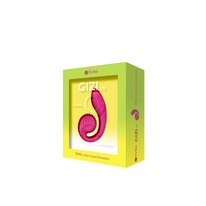 SVibe Snail GIZI Lite vibrator, sweet dragonfruit