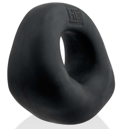 FIT BULGE hung-style cockring BLACK FOG