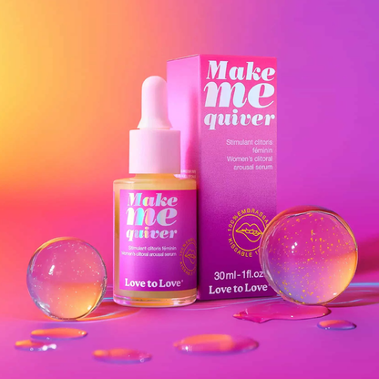 MAKE ME QUIVER - WOMEN'S CLITORAL AROUSAL SERUM - 30ML / 1FL.OZ. - MINT