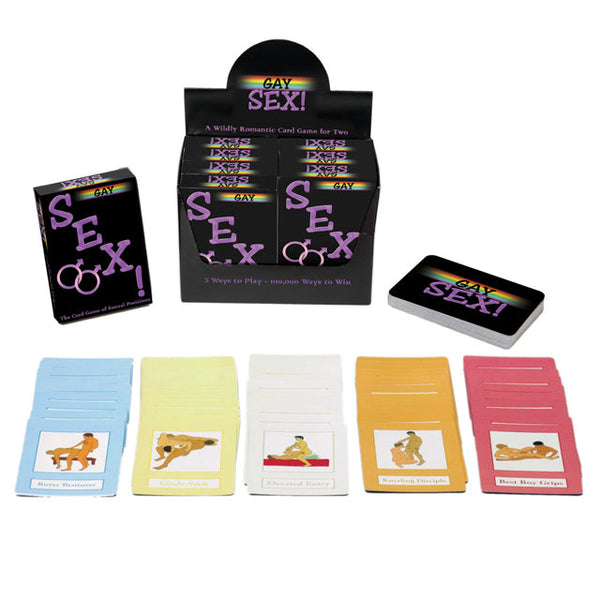 Kheper Games Gay Sex Card Game - Erotic Card Game for Gay Couples