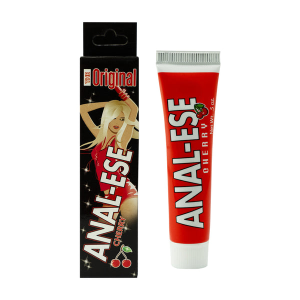 Nasstoys Anal-Ese Desensitizing Cream - Cherry Flavor 0.5 oz
