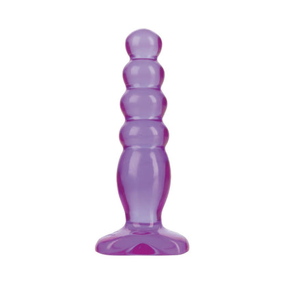 Doc Johnson Crystal Jellies Anal Delight 5in - Purple