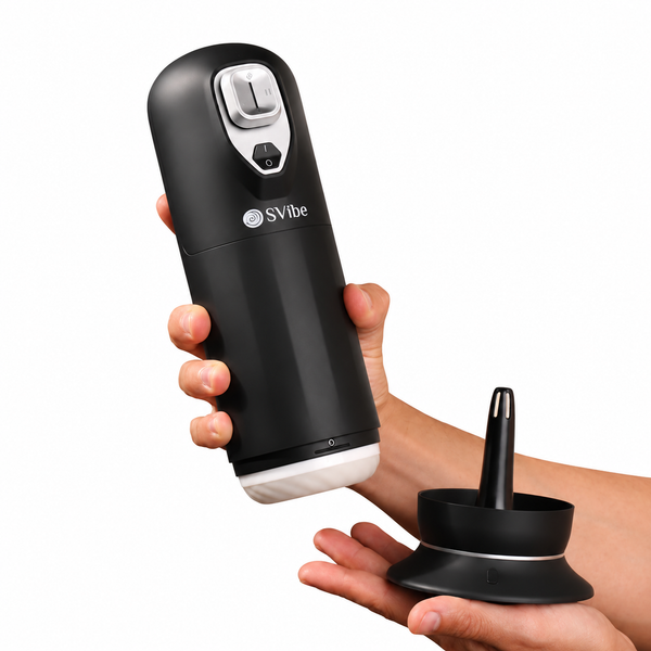 SVibe Ikon Jet - Vibrating & Heating Masturbator