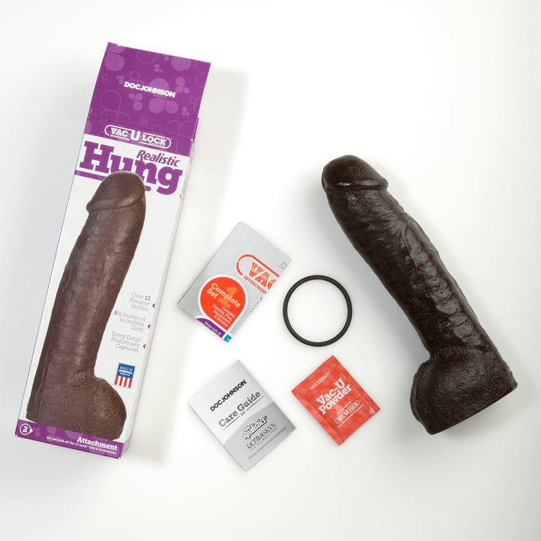 Vac-U-Lock - Realistic Hung Black