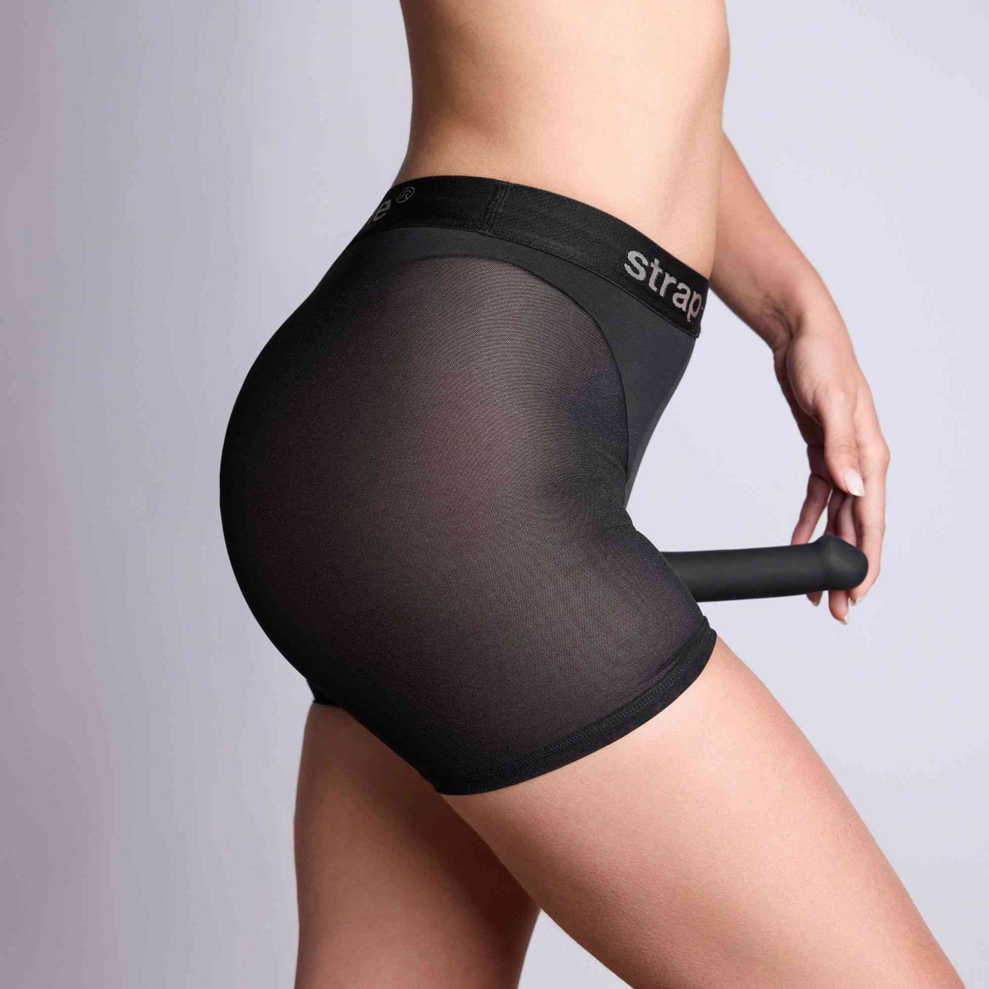 HARNESS LINGERIE HALO - L - BLACK