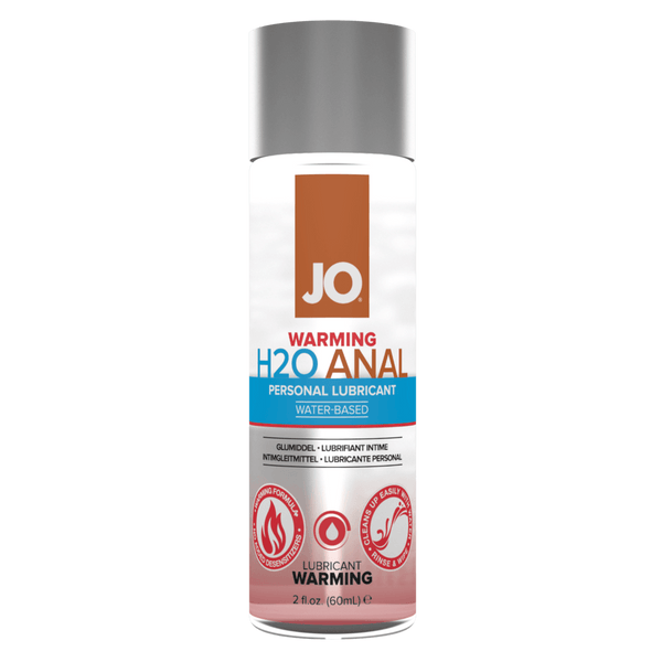  - JO Lubricants - JO H2O Anal - Warming - Lubricant 2 floz / 60 mL - PlayLoveToys