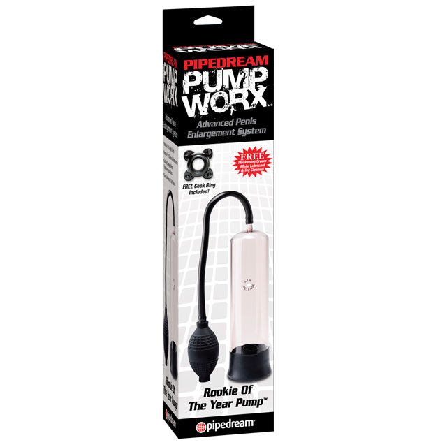 Pipedream Pump Worx - Rookie of the Year Pump Clear/Black