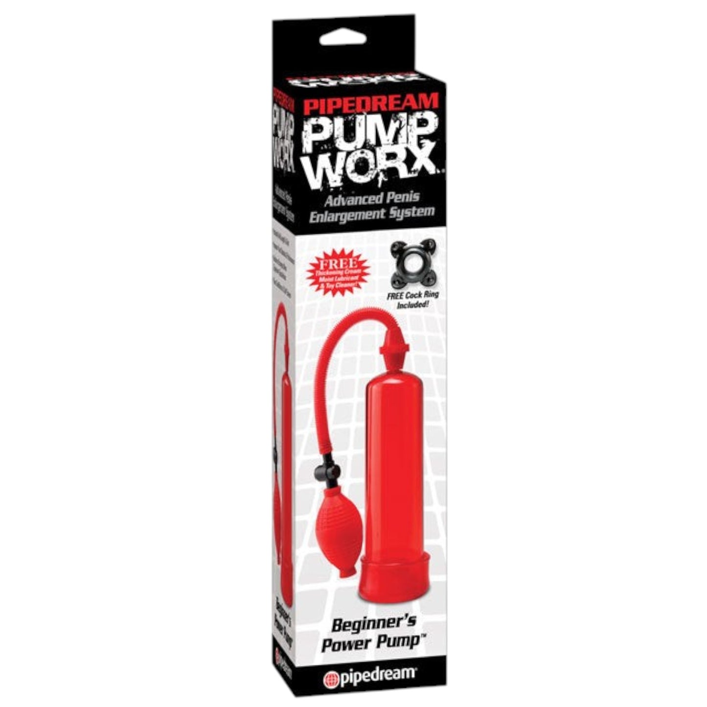 Pipedream Pump Worx - Beginner's Power Pump Red