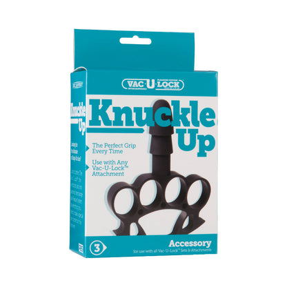 Doc Johnson Vac-U-Lock Knuckle Up - Black
