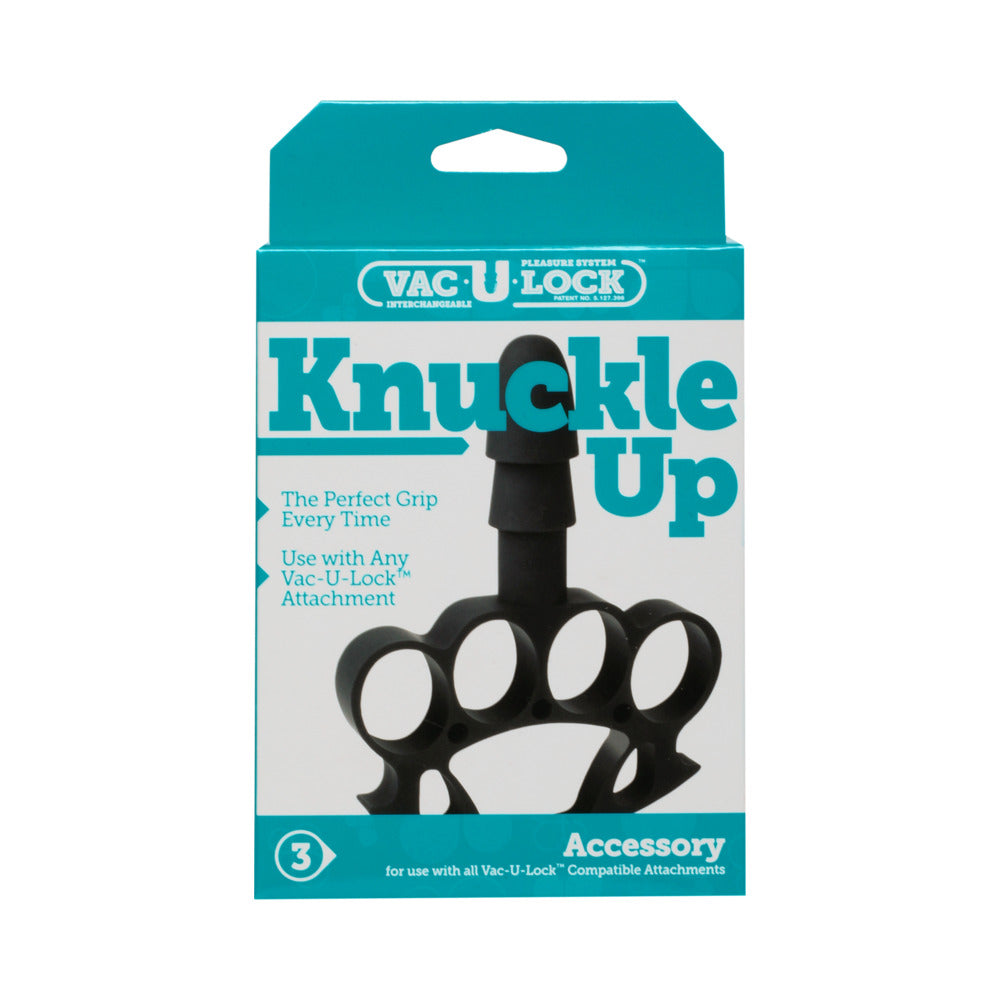 Doc Johnson Vac-U-Lock Knuckle Up - Black