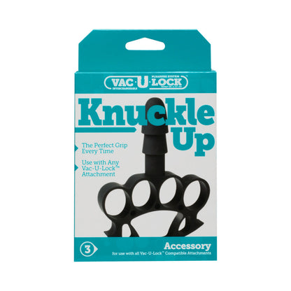 Doc Johnson Vac-U-Lock Knuckle Up - Black