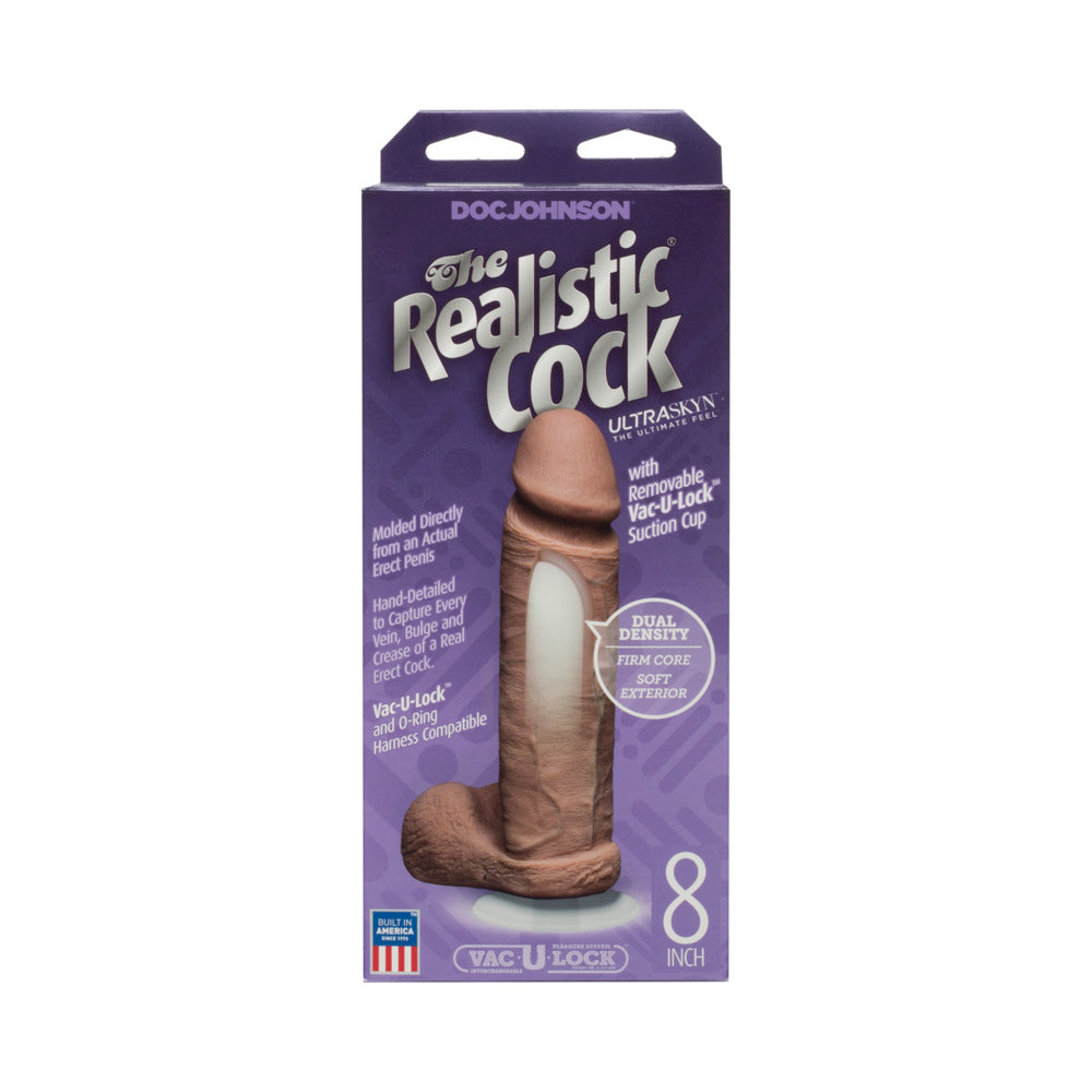 The Realistic Cock - Brown