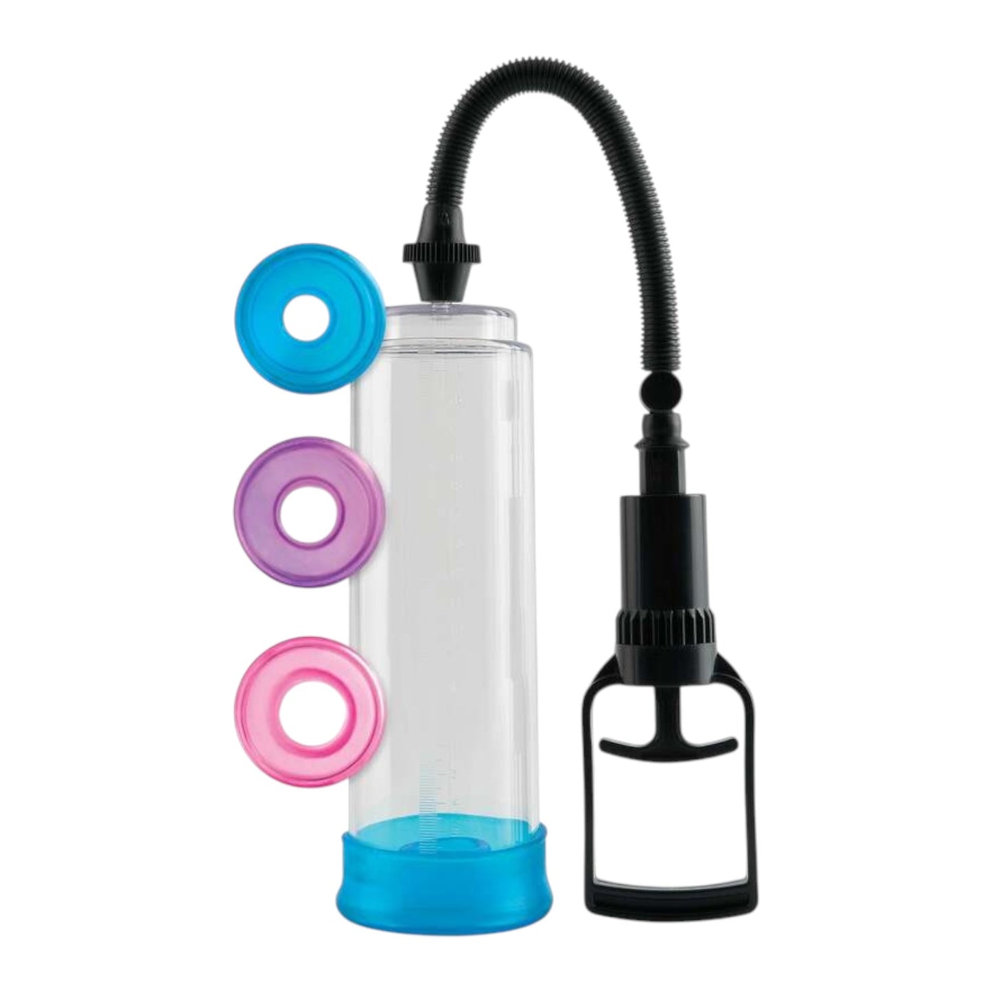 Pipedream Pump Worx - 4-Piece Cock Trainer Pump System Clear/Assorted