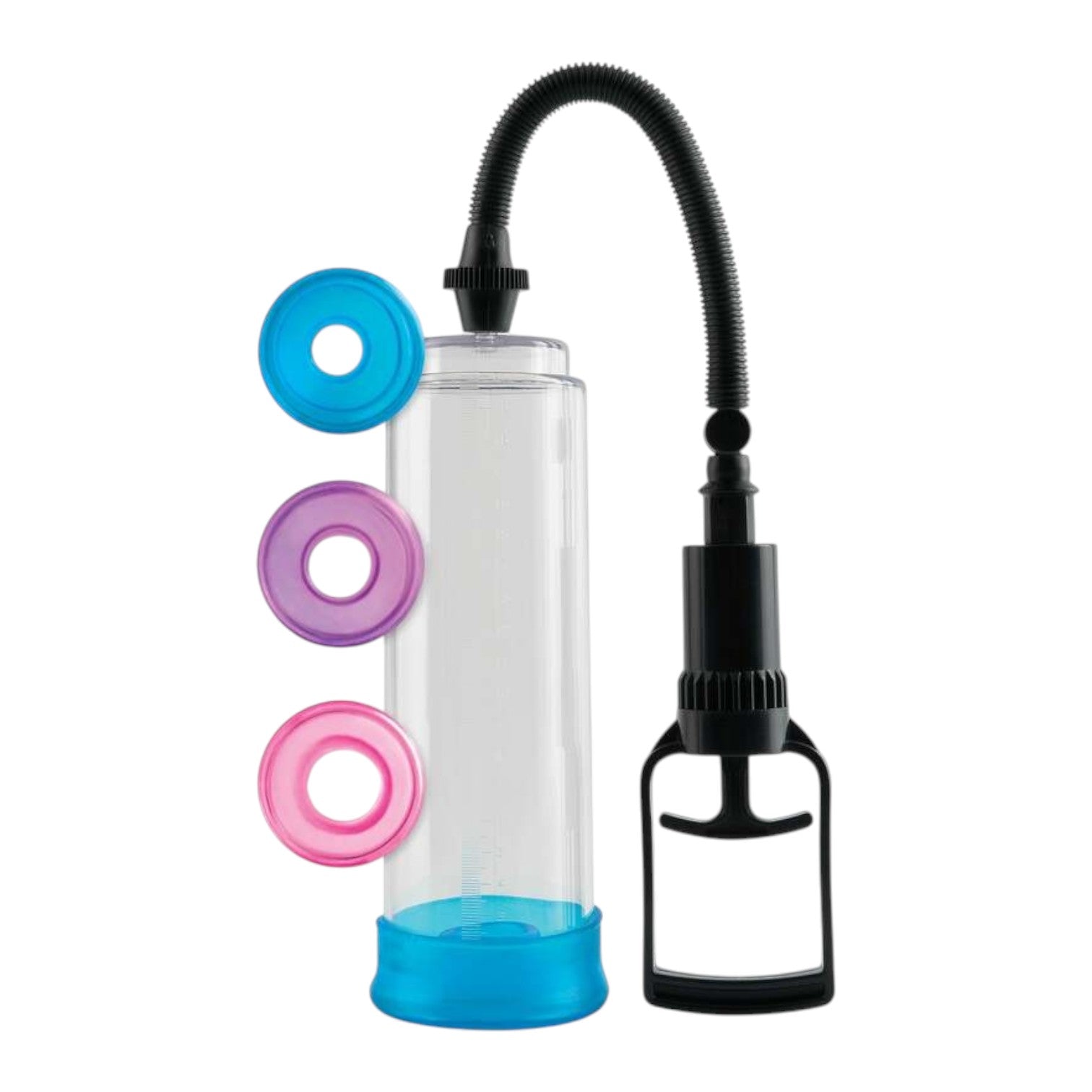 Pipedream Pump Worx - 4-Piece Cock Trainer Pump System Clear/Assorted