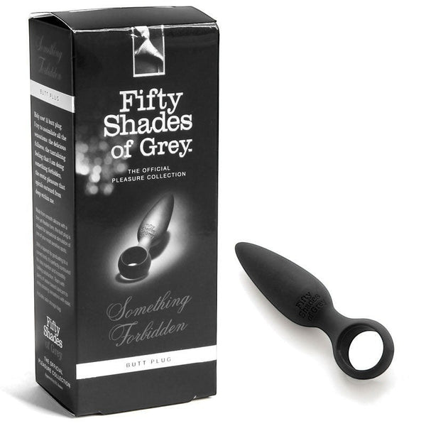Fifty Shades of Grey Something Forbidden - Silicone Butt Plug Black