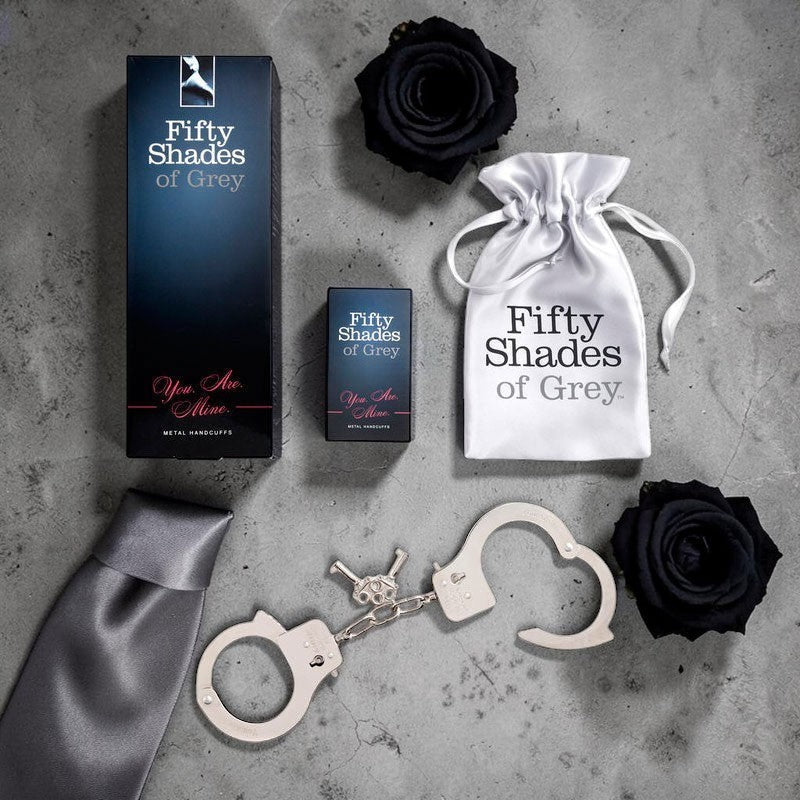 Fifty Shades You Are Mine Metal Handcuff