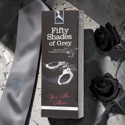 Fifty Shades You Are Mine Metal Handcuff