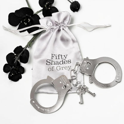 Fifty Shades You Are Mine Metal Handcuff