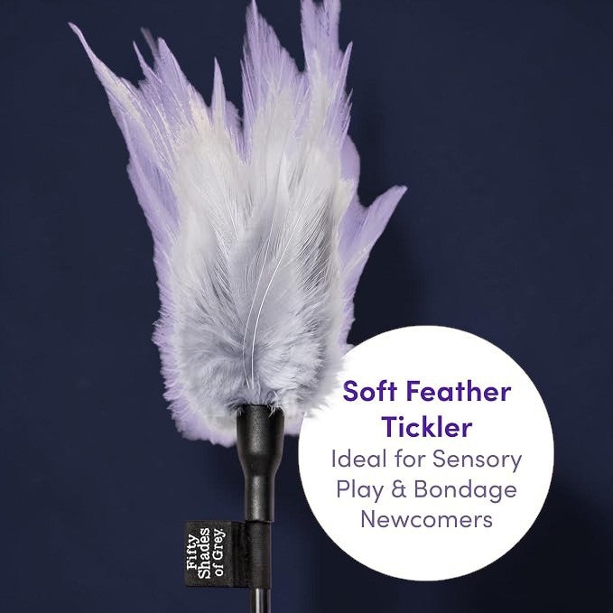 Fifty Shades of Grey Tease Feather Tickler Gray