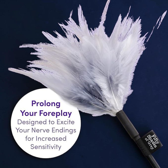 Fifty Shades of Grey Tease Feather Tickler Gray