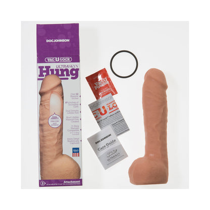 Doc Johnson Vac-U-Lock - UR3 Hung Dildo White