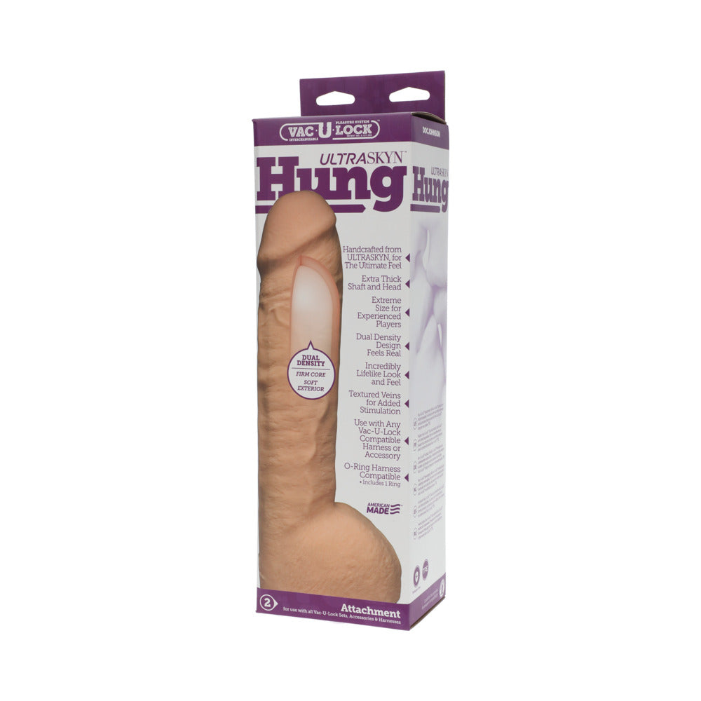 Doc Johnson Vac-U-Lock - UR3 Hung Dildo White