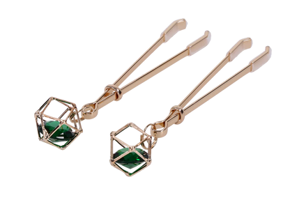 Indica Crystal Nipple Clips