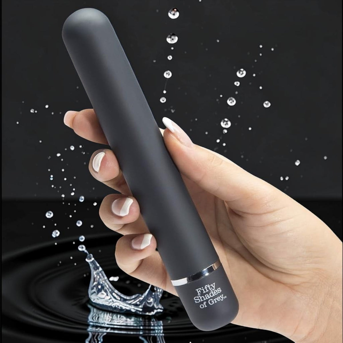 Fifty Shades of Grey Charlie Tango Slimline Classic Vibrator Black