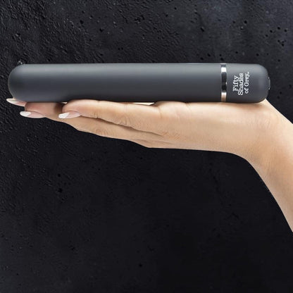 Fifty Shades of Grey Charlie Tango Slimline Classic Vibrator Black