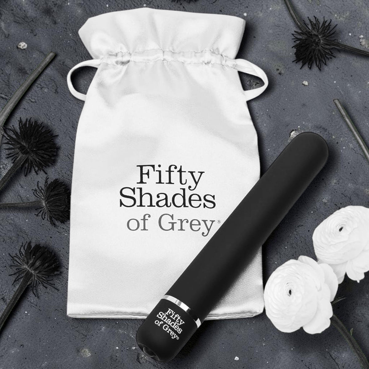 Fifty Shades of Grey Charlie Tango Slimline Classic Vibrator Black