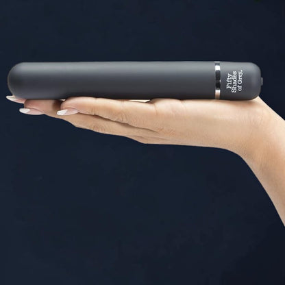 Fifty Shades of Grey Charlie Tango Slimline Classic Vibrator Black