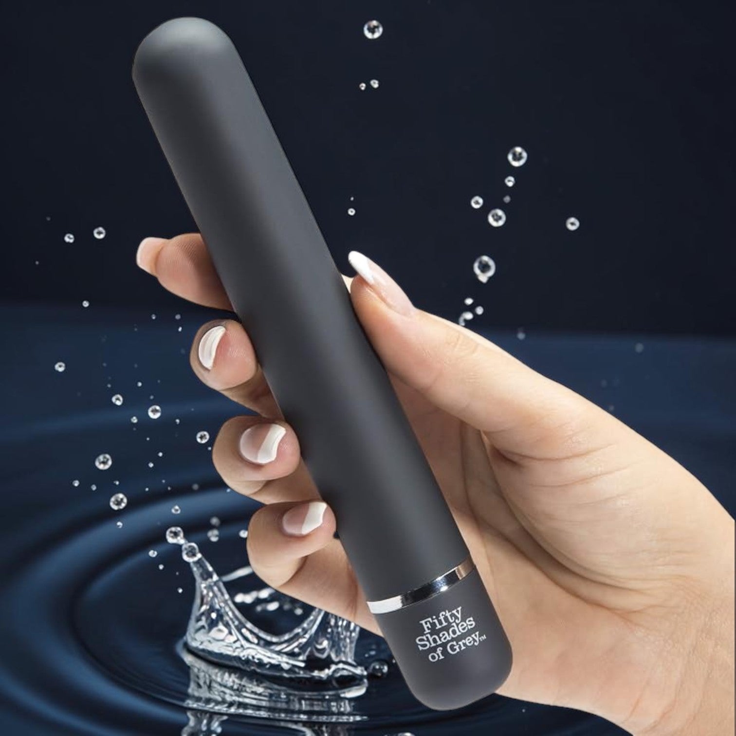 Fifty Shades of Grey Charlie Tango Slimline Classic Vibrator Black