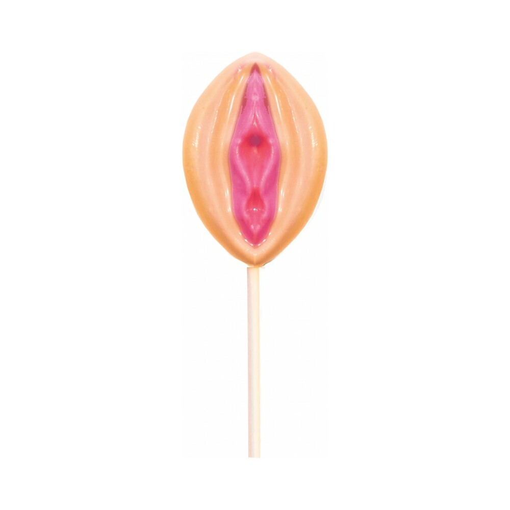 Hott Products Pussy Pops Strawberry - Gourmet Oral Play Lollipop