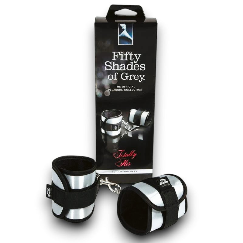Fifty Shades of Grey Totally His - Soft Velcro Handcuffs