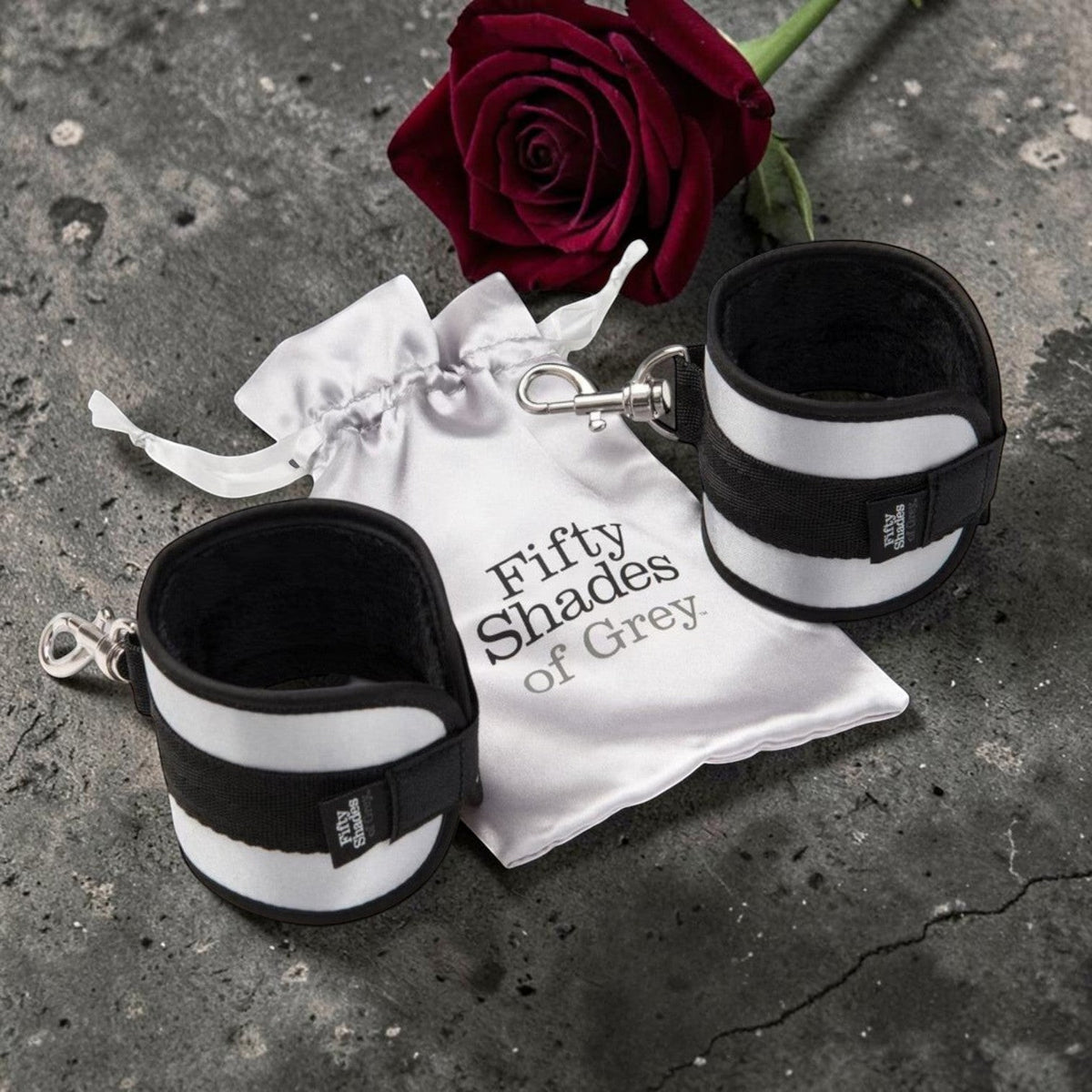 Fifty Shades of Grey Totally His - Soft Velcro Handcuffs